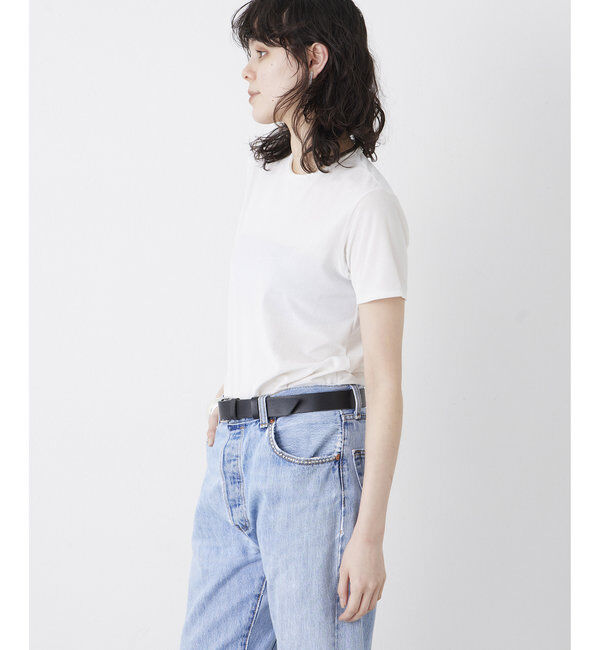 THE PAUSE「【THE PAUSE】ベロアコンパクトTシャツ」|Tシャツ・カットソー|