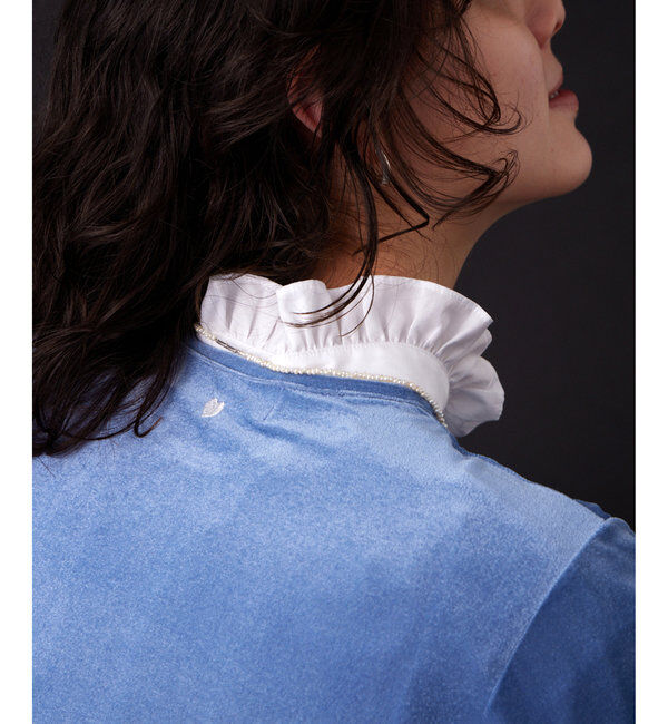 THE PAUSE「【THE PAUSE】ベロアコンパクトTシャツ」|Tシャツ・カットソー|