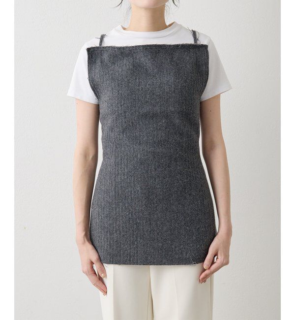  「ウールピケトップ」|シャツ・ブラウス|