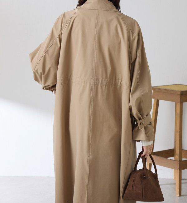  「【手洗いできる/撥水/軽量/ストレッチ】撥水スタンドネックコート」|その他|