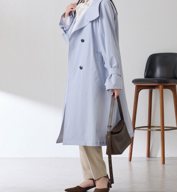  「【手洗いできる/撥水/軽量/ストレッチ】撥水スタンドネックコート」|その他|
