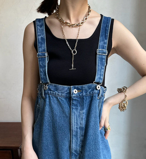  「スクエアニットタンク」|ニット・セーター|