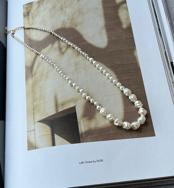  「ランダムパールネックレス」|ネックレス|