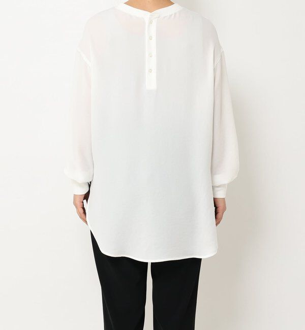  「【さらっと着やすい！/冷房・日焼け対策◎】ジョーゼットポケットブラウス」|シャツ・ブラウス|