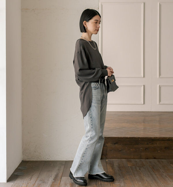  「【さらっと着やすい！/冷房・日焼け対策◎】ジョーゼットポケットブラウス」|シャツ・ブラウス|