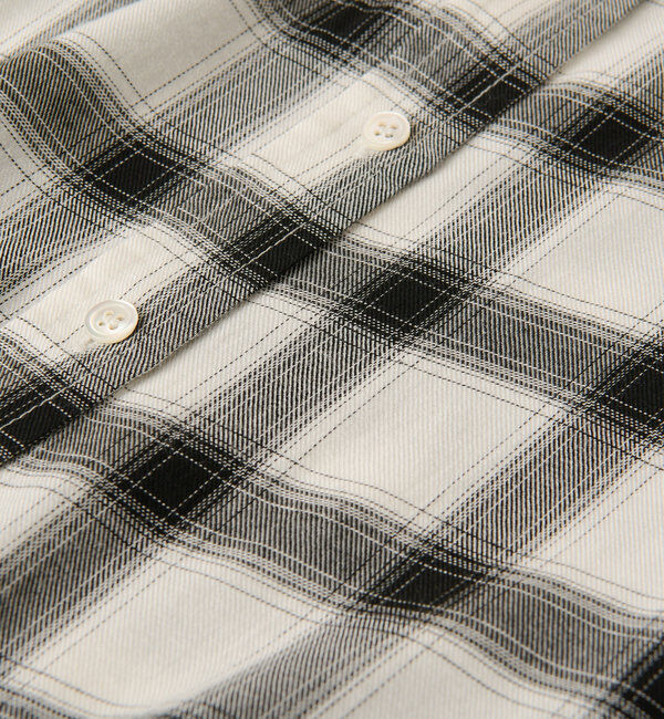  「ウォッシュドチェックワイドシャツ」|シャツ・ブラウス|
