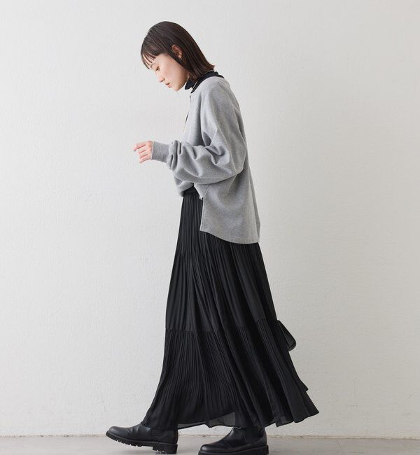  「予約【新色追加/抜け感◎】ハーフZIPスウェット」|Tシャツ・カットソー|