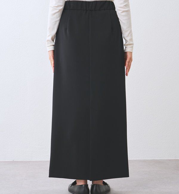  「予約【ストレスフリー】ストレッチダンボールIラインスカート」|スカート|