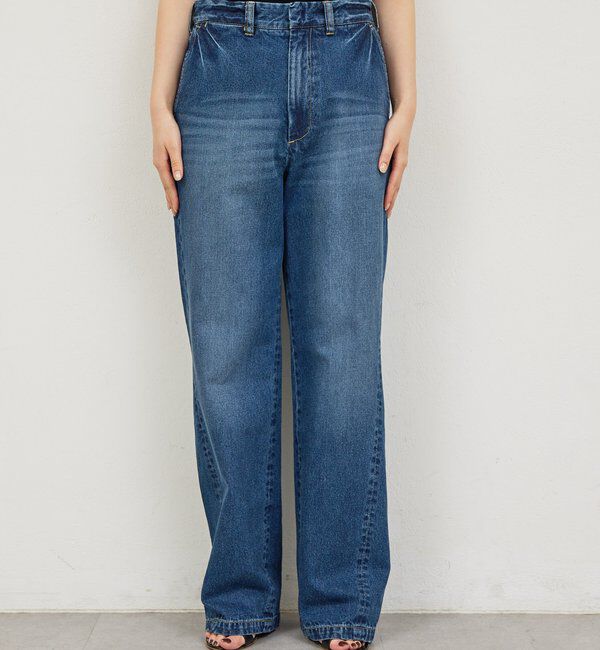  「【PEAS】【セットアップ対応】デニムトラウザーズ」|チノ|