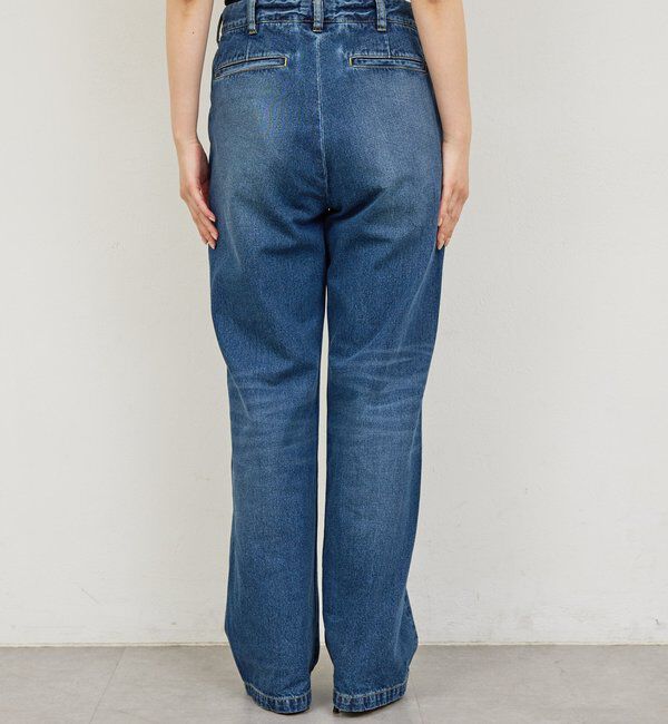  「【PEAS】【セットアップ対応】デニムトラウザーズ」|チノ|