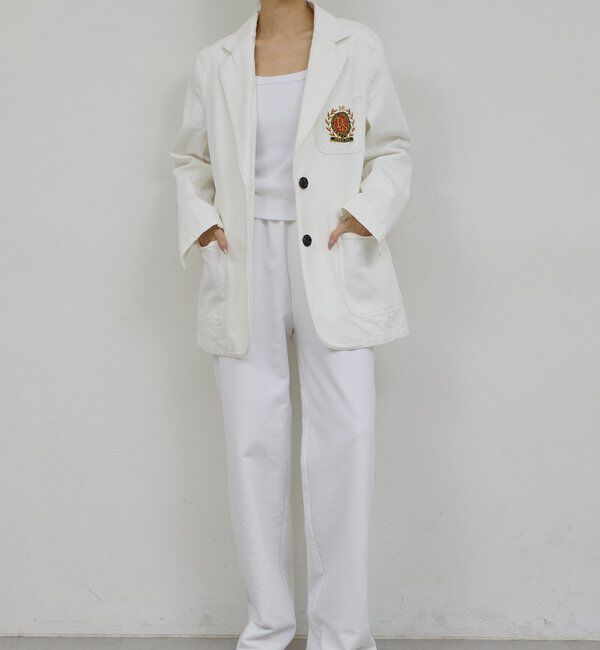  「【PEAS】【セットアップ対応】デニムブレザー」|デニムジャケット|