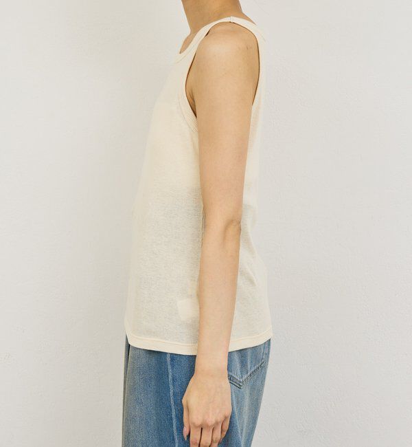  「【PEAS】カバーテレコタンク」|Tシャツ・カットソー|