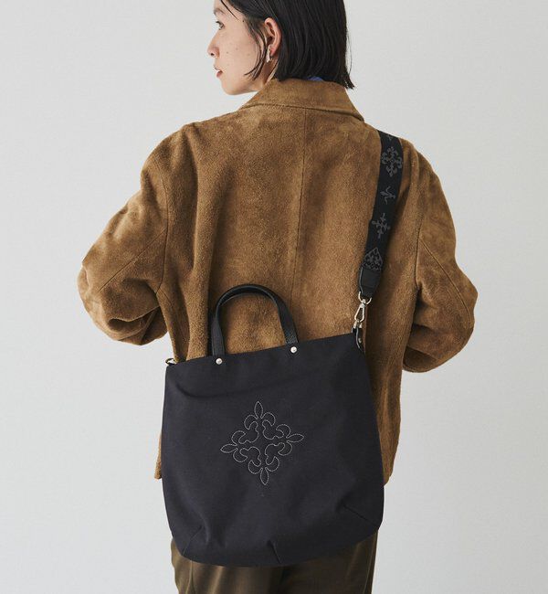  「《新色予約受付中》ナイロン 2WAYトートバッグ」|トートバッグ|ブラック