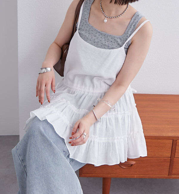  「ティアードキャミチュニック」|シャツ・ブラウス|