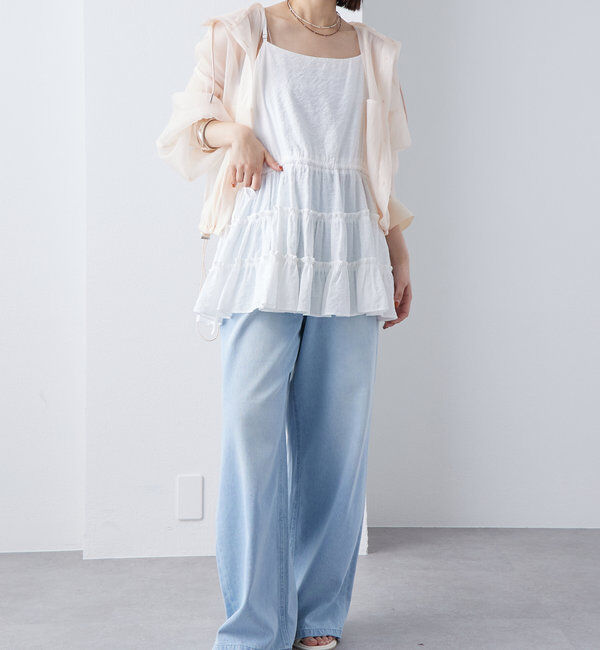  「ティアードキャミチュニック」|シャツ・ブラウス|