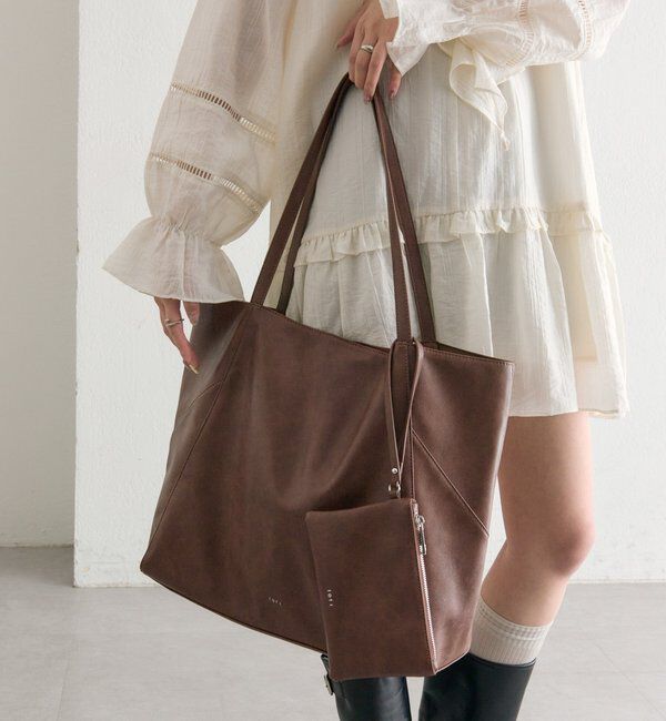  「lotiポーチ付きBIGトート」|トートバッグ|