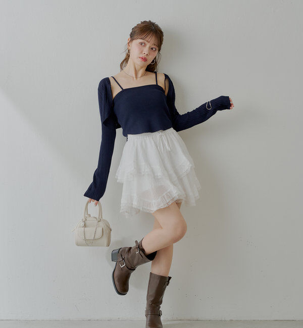  「アイレットチビボレロ+ベアセット」|カーディガン|