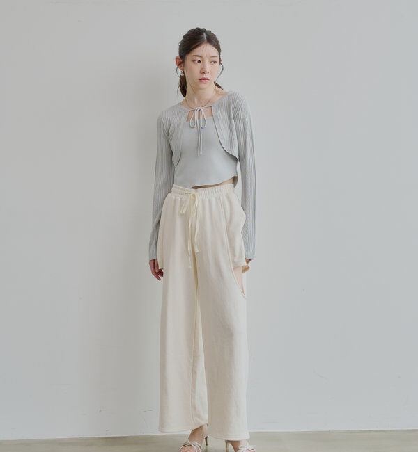  「アイレットチビボレロ+ベアセット」|カーディガン|