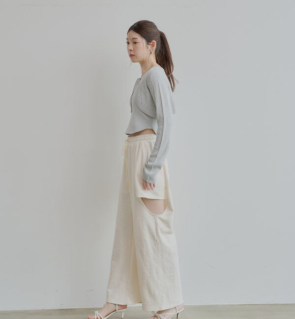  「アイレットチビボレロ+ベアセット」|カーディガン|