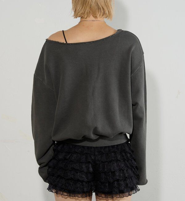  「ELLIOTT NUMBERIHG ONE-SHOULDERSWEATSHIRT」|Tシャツ・カットソー|