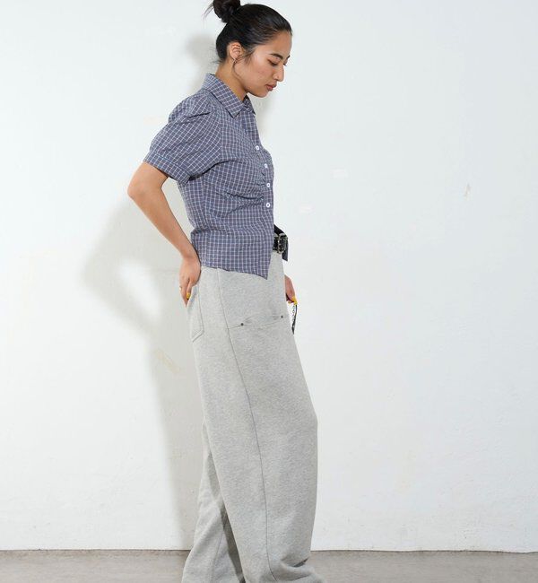  「パフスリーブギャザーブラウス」|シャツ・ブラウス|