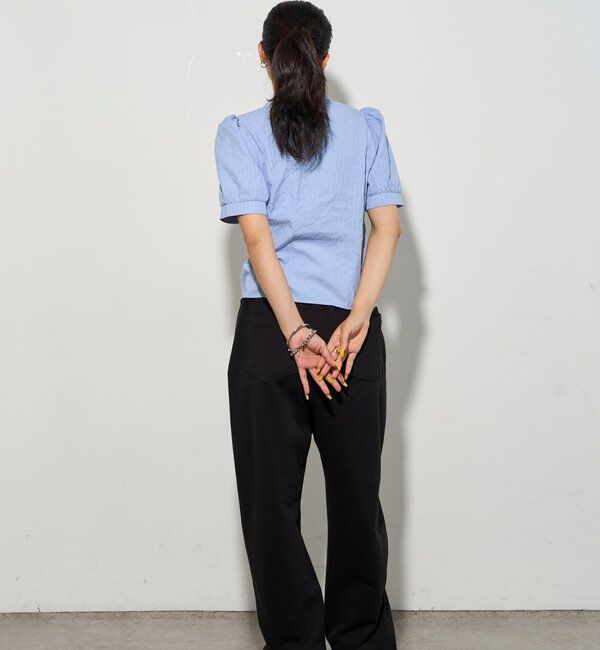  「パフスリーブギャザーブラウス」|シャツ・ブラウス|