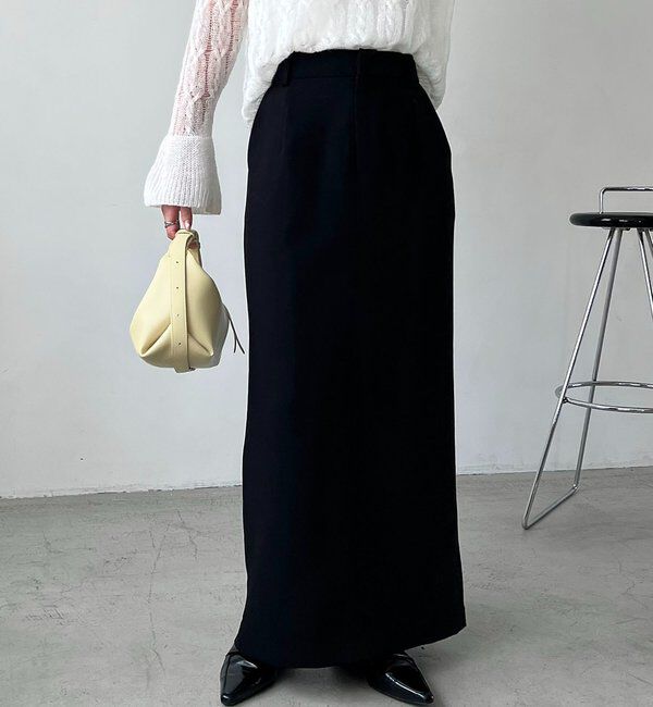  「【お気に入り累計2万超え/全骨格◎/低身長サイズ】マキシIラインスカート」|スカート|