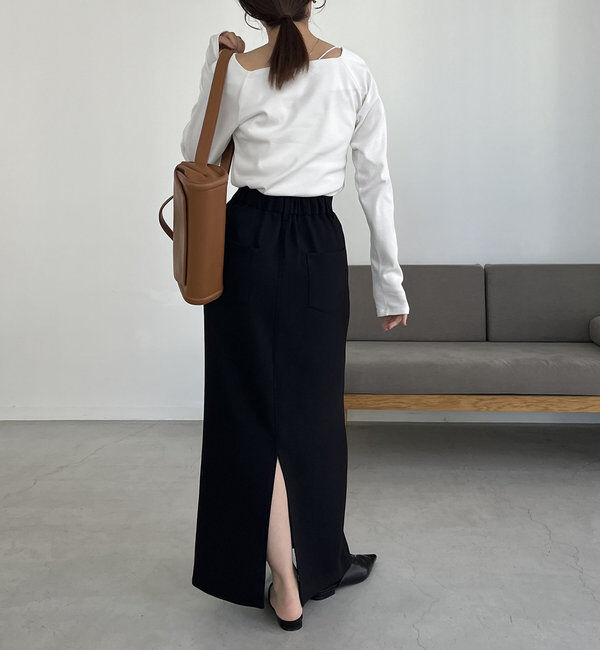  「【お気に入り累計2万超え/全骨格◎/低身長サイズ】マキシIラインスカート」|スカート|