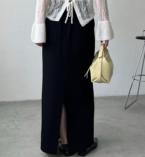  「【お気に入り累計2万超え/全骨格◎/低身長サイズ】マキシIラインスカート」|スカート|