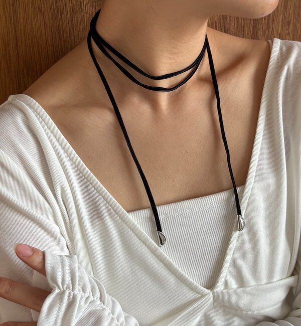  「〈GOLDY/ゴールディ〉ドロップチョーカー」|リング|シルバー