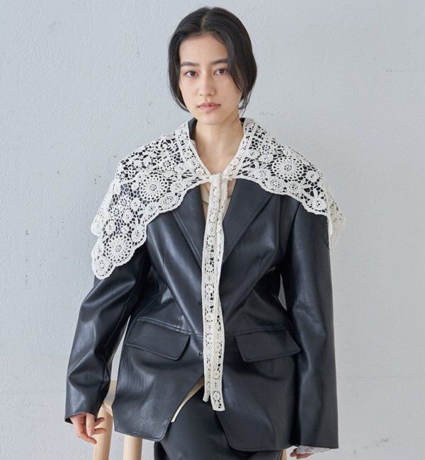  「レザーテーラージャケット」|テーラードジャケット|