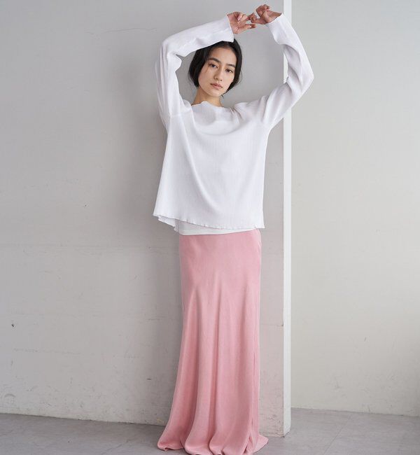  「【26SS予約】プリーツカーディガン」|シャツ・ブラウス|