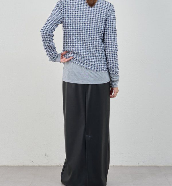  「【26SS予約】レースチェックプルオーバー」|Tシャツ・カットソー|