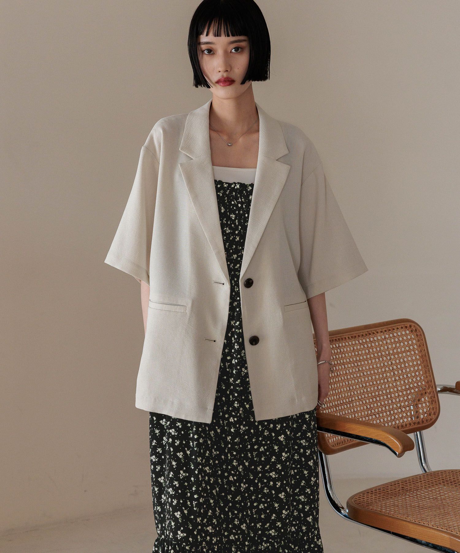 LOWRYS FARM「ホップサックジャケットＳＳ」|テーラードジャケット|NTL