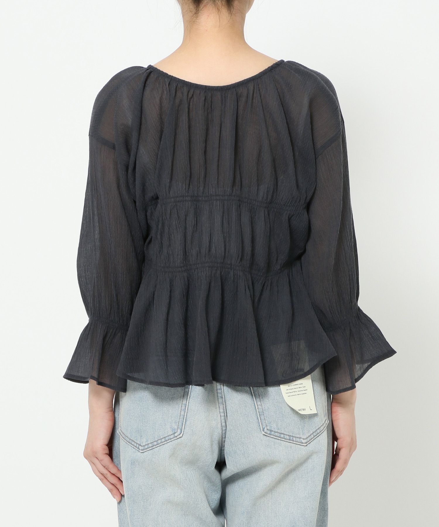 LOWRYS FARM「ヨウリュウシャーリングショート６Ｓ」|シャツ・ブラウス|