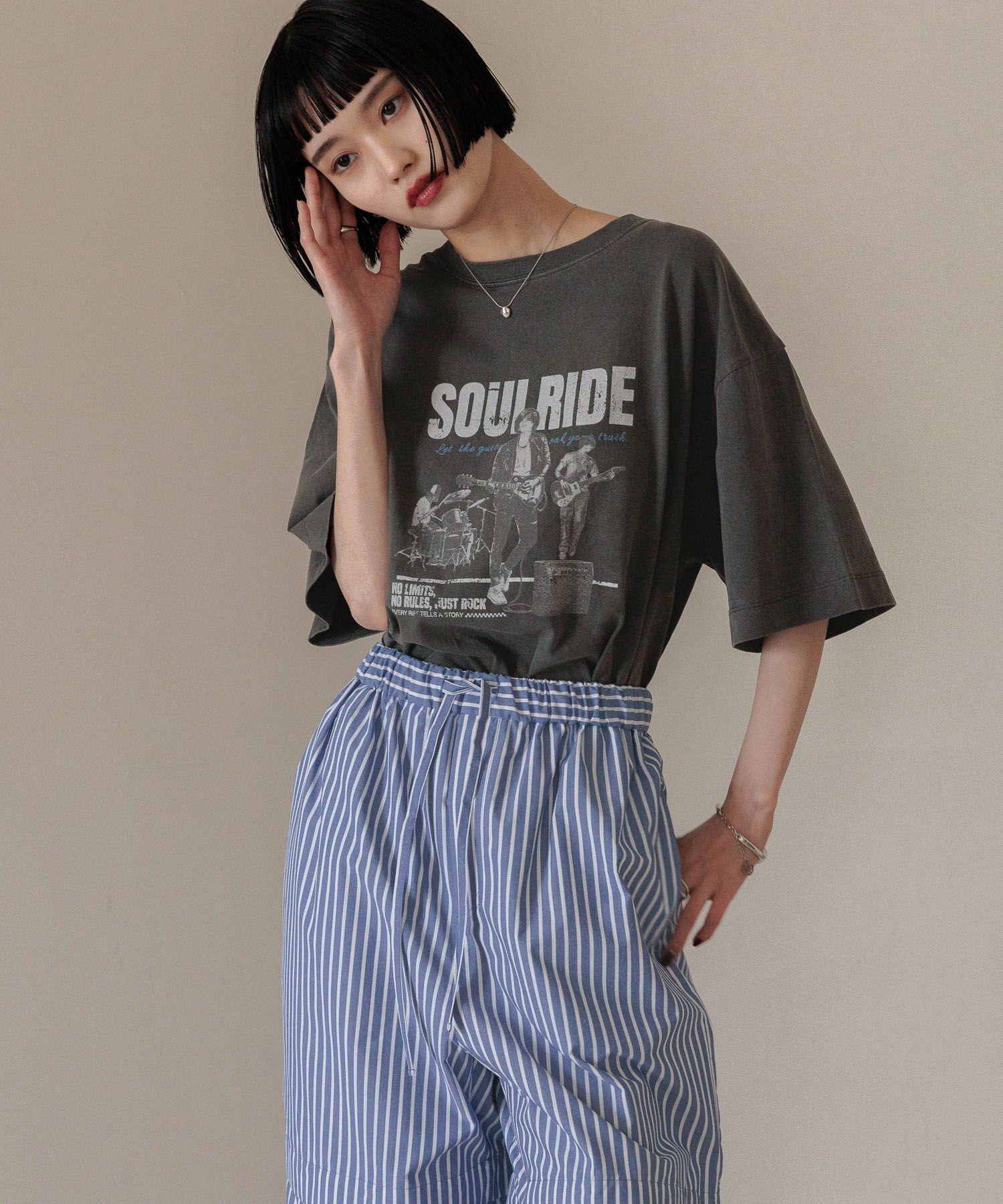 LOWRYS FARM「アソートフォトＴシャツ」|Tシャツ・カットソー|GRY8