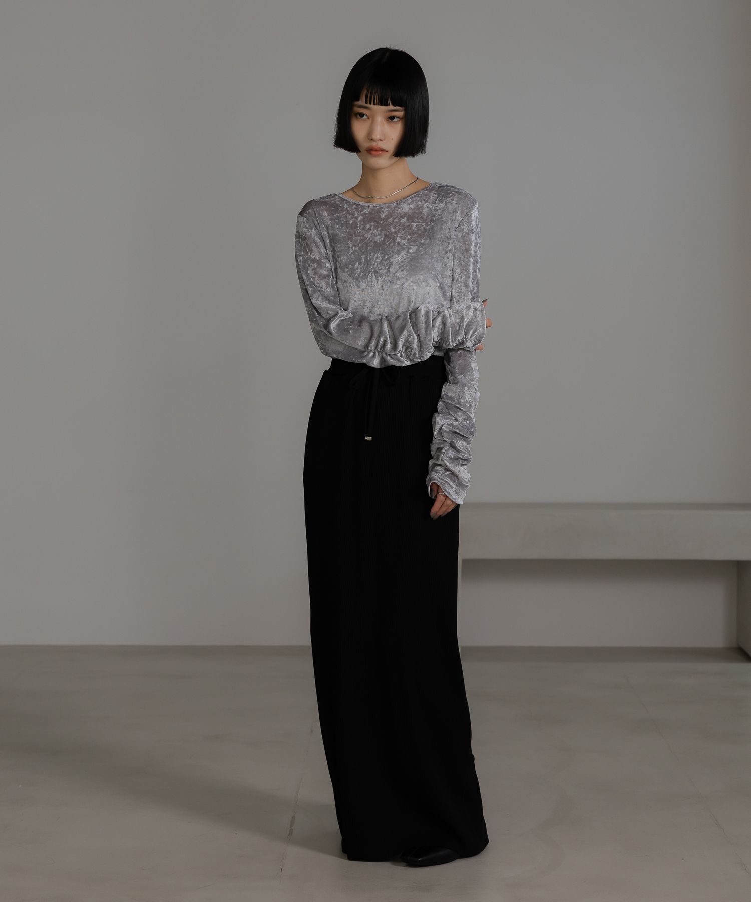 LOWRYS FARM「ベロアドットＬＳ」|Tシャツ・カットソー|