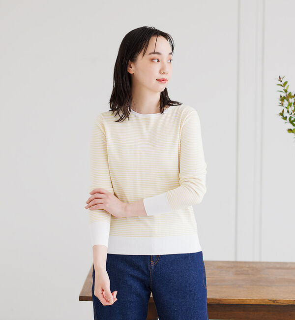 collex「SUVINコットンプルオーバー」|ニット・セーター|