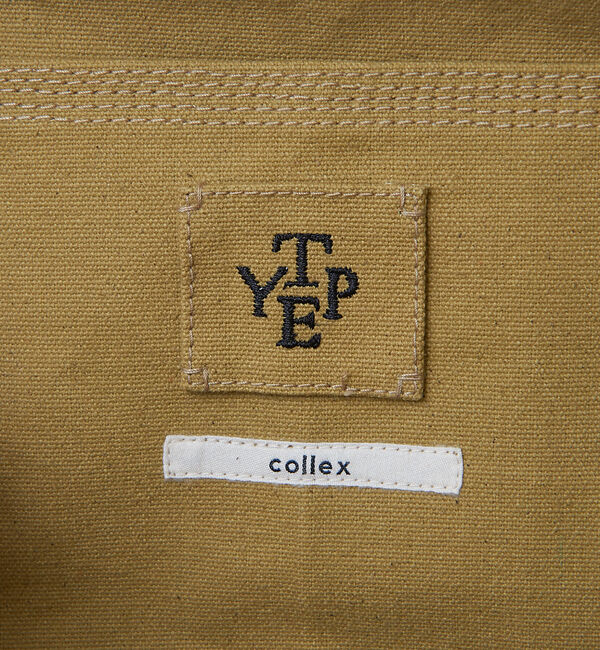 collex「【別注】【TYPE】コットンキャンバスバッグS」|トートバッグ|
