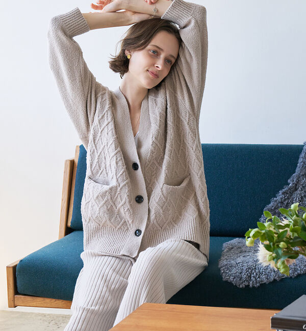 collex「【セットアップ対応】オーガニックコットンカーディガン」|カーディガン|