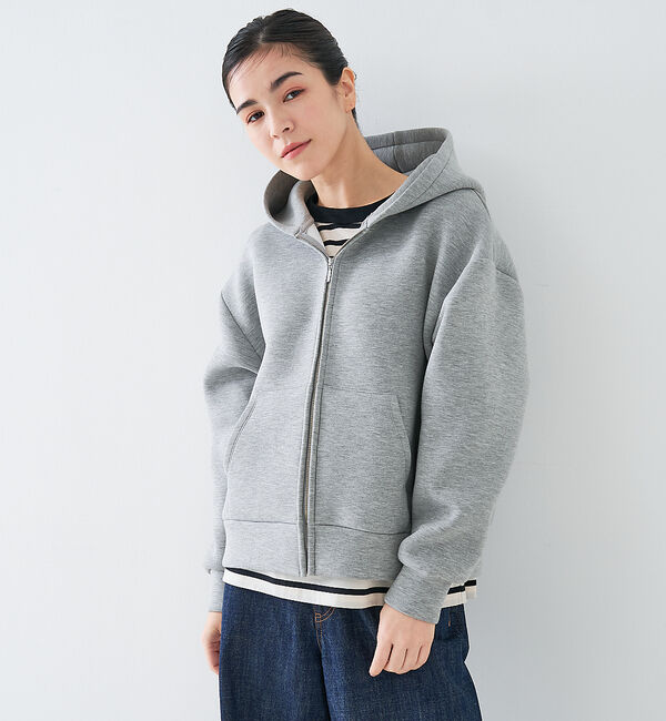 collex「ダンボールジップパーカー」|パーカー|グレー