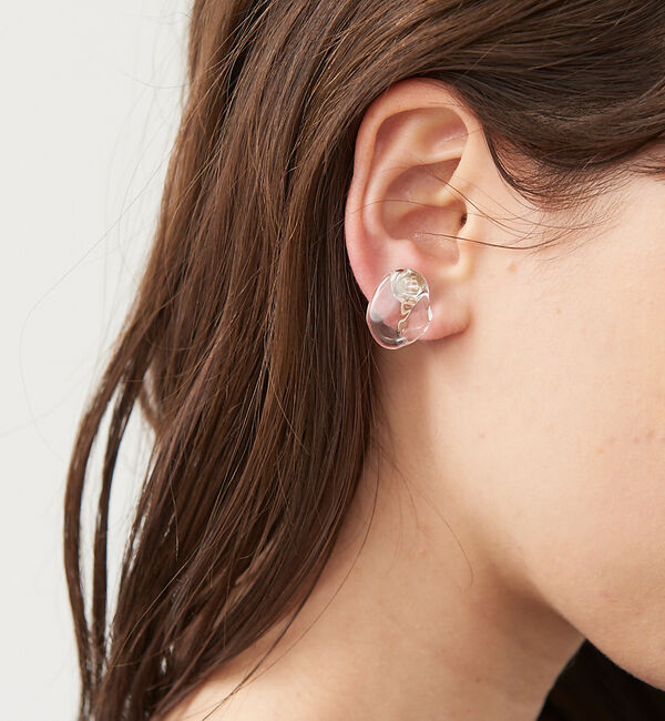 collex「【別注】【HARIO Lampwork Factory】イヤリング フリル」|ピアス|