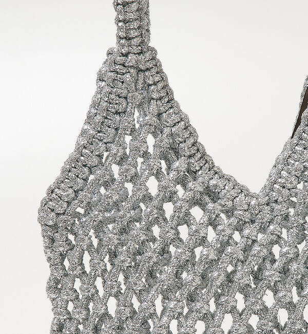 collex「【The Bagmati】 ラメメッシュバッグ」|かごバッグ|