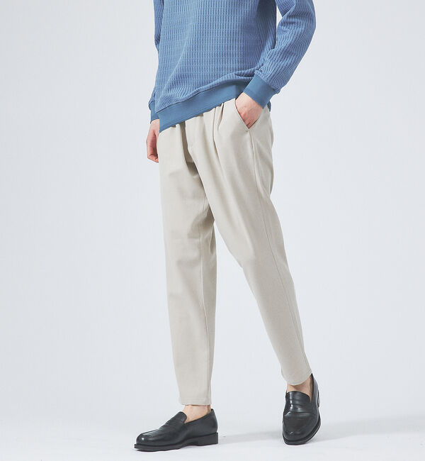 ABAHOUSE「【Outlast/アウトラスト】 テーパード ストレッチ イージーパンツ / ス」|その他|アイボリー