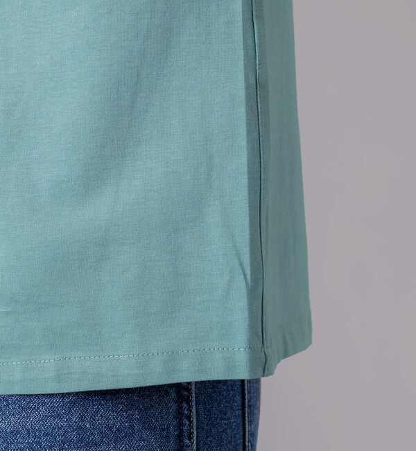 ABAHOUSE「【シルケット天竺 】ドロップショルダー 半袖シャツ」|シャツ・ブラウス|