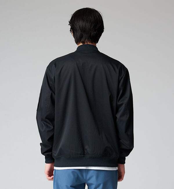 ABAHOUSE「【WWS/ワークウェアスーツ】洗える ライトMA-1 ブルゾン」|ブルゾン・スタジャン|