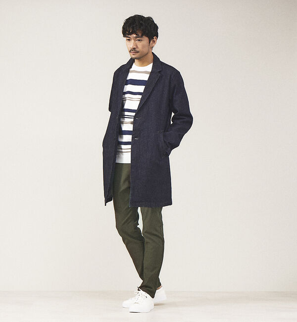 ABAHOUSE「マルチボーダー ニット」|ニット・セーター|