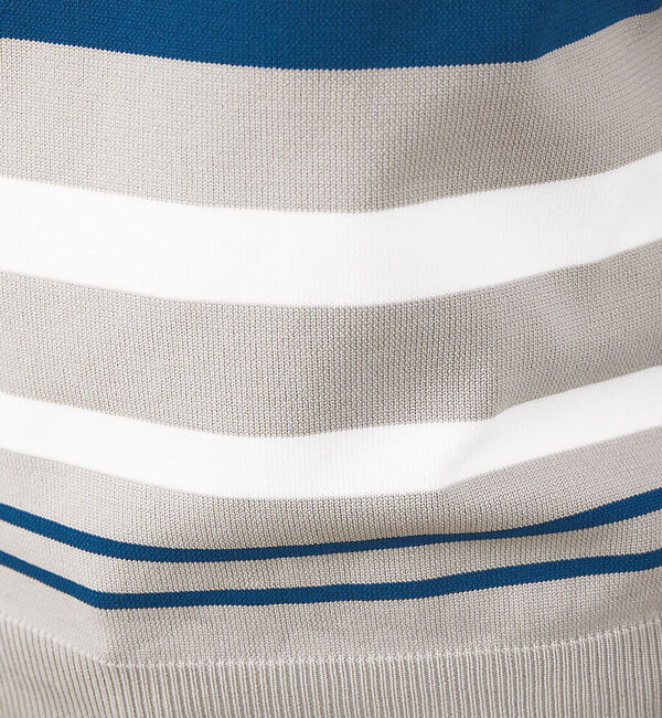 ABAHOUSE「マルチボーダー ニット」|ニット・セーター|