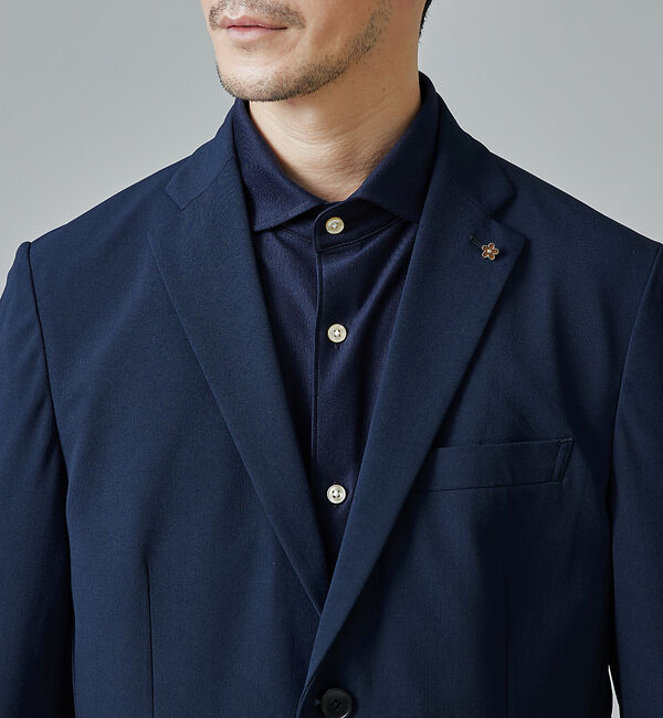 ABAHOUSE「【セットアップ対応/FLEX JACKET】マルチストレッチ ジャケット」|テーラードジャケット|