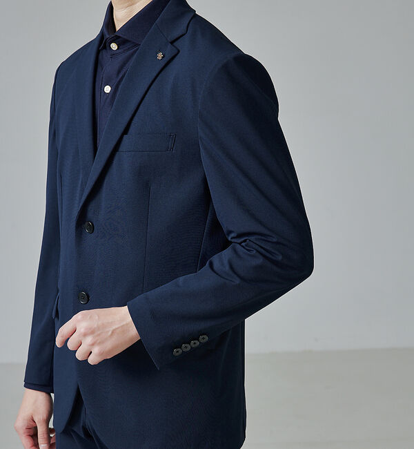 ABAHOUSE「【セットアップ対応/FLEX JACKET】マルチストレッチ ジャケット」|テーラードジャケット|